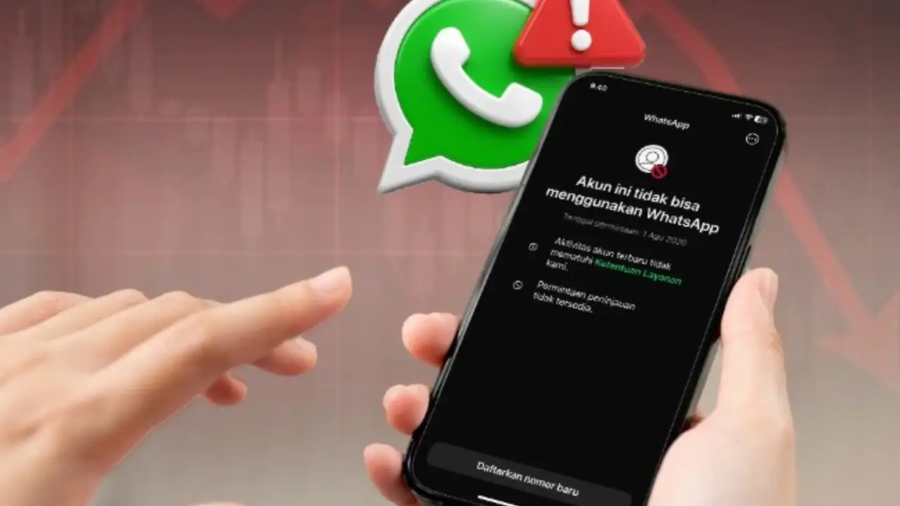 Akun WhatsApp Mendadak Diblokir Massal