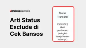 Arti Status Exclude di Cek Bansos: Penyebab dan Solusi