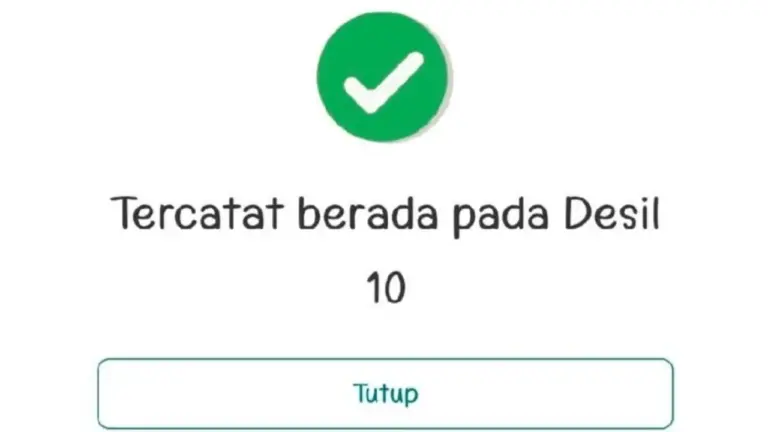 Cara Mengetahui Desil Kita 2026 Lewat HP versi Kemensos dan BPS