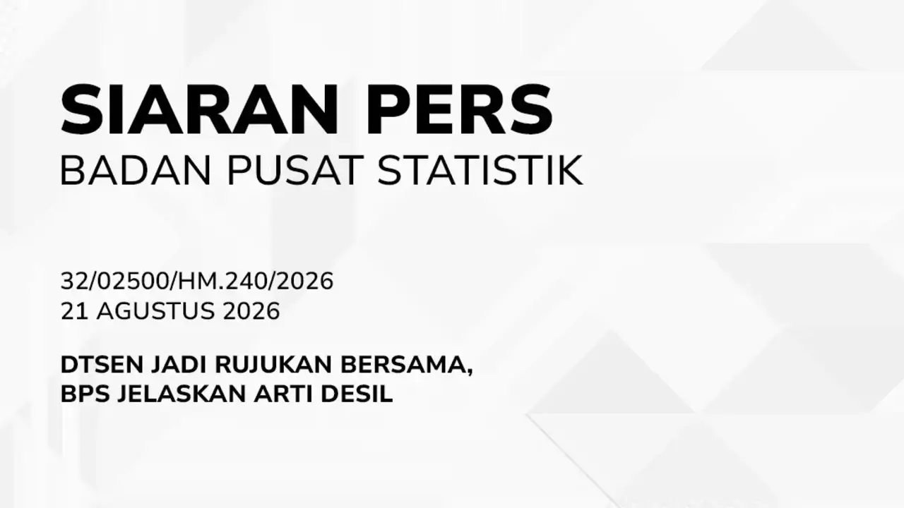 DESIL DTSEN jadi Rujukan Bersama Pemerintah