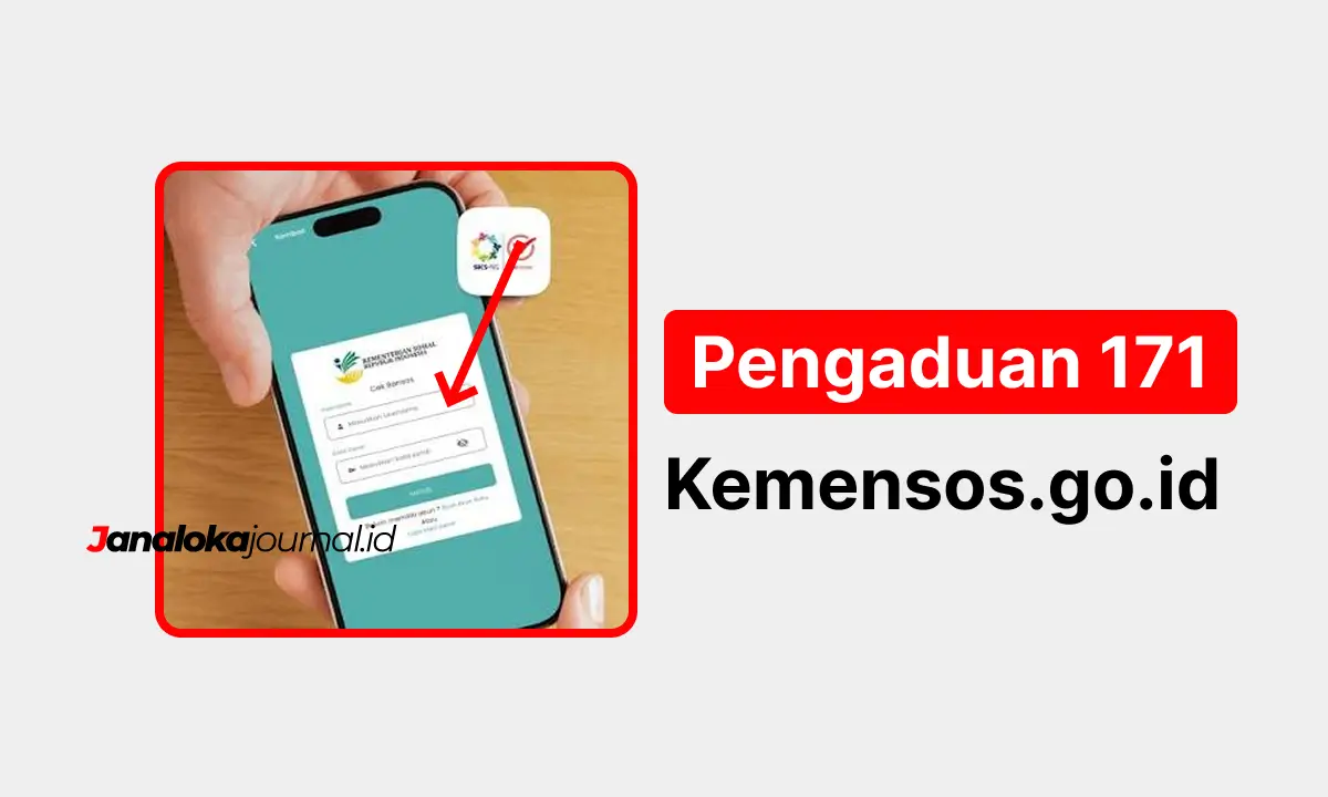 Pengaduan 171 kemensos untuk cek status bansos