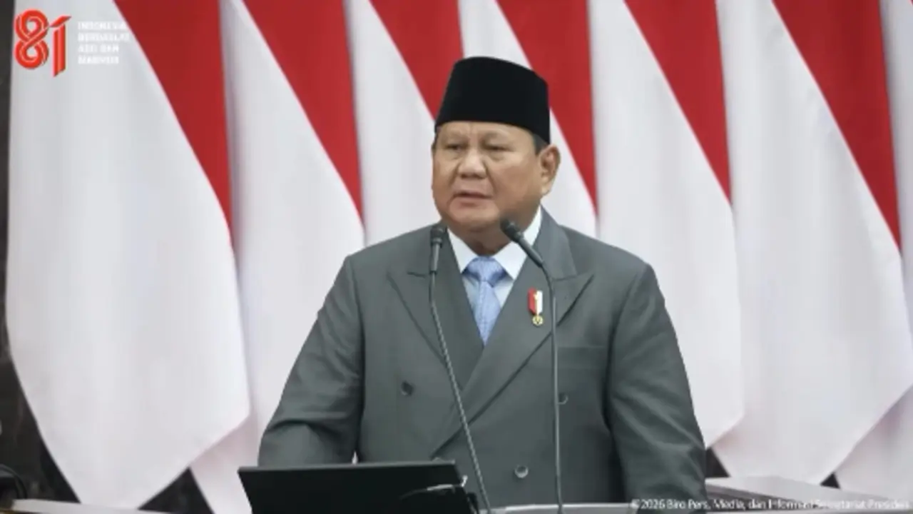 Presiden Prabowo Sampaikan Pidato Kenegaraan