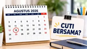 Cek Fakta Tanggal 18 Agustus 2026 Apakah Cuti Bersama Usai Hari Kemerdekaan