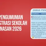 Cek Pengumuman Administrasi Sekolah Kedinasan 2026, Ini Cara Cek dan Sanggah
